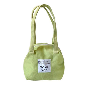Canvas Crossbody Bag Small Shoulder Handbag Zipper Purse