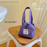 Canvas Crossbody Bag Small Shoulder Handbag Zipper Purse