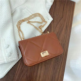 Korea Style Shoulder Bag Chain Strap Crossbody Bags For Women