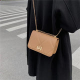 Korea Style Shoulder Bag Chain Strap Crossbody Bags For Women