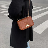 Korea Style Shoulder Bag Chain Strap Crossbody Bags For Women