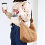 Casual Retro Washed Canvas Women Messenger Bag Student Shoulder