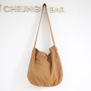 Casual Retro Washed Canvas Women Messenger Bag Student Shoulder