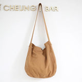 Casual Retro Washed Canvas Women Messenger Bag Student Shoulder