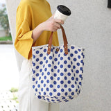 Women's Canvas Tote Bag Youth Handbag Causal Ladies Shopping Bag