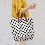 Women's Canvas Tote Bag Youth Handbag Causal Ladies Shopping Bag