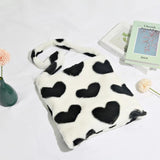 Vintage Crossbody Bags Large Capacity Plush Shoulder Handbags