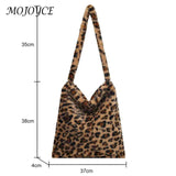 Vintage Crossbody Bags Large Capacity Love Print Leopard for Leisure Travel