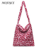 Vintage Crossbody Bags Large Capacity Love Print Leopard for Leisure Travel