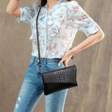 Soft PU Leather Shoulder Bag Crossbody Purse Clutch