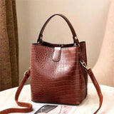 Women's Leather Shoulder Bag Large Capacity Crossbody Handbag