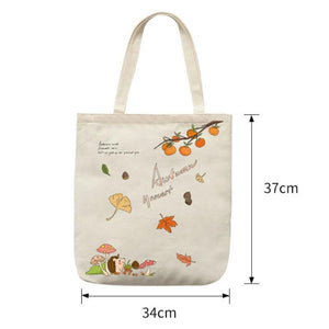 Landscape Canvas Bag Female Small Shoulder Handbag Large Capacity