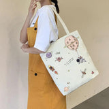 Landscape Canvas Bag Female Small Shoulder Handbag Large Capacity