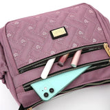 Women Shoulder Bag Oxford Bucket Tote Vintage Handbag