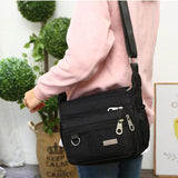 Oxford Shoulder Bag Large Capacity Crossbody Handbag Travel Shoulder Pack