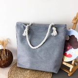 Embroidered Owl Shoulder Bag, Large Capacity, Casual Canvas, Women's Handbag