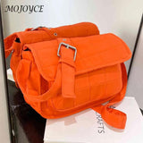 Embroidered Crossbody Bag w/ Adjustable Strap