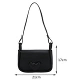Women's PU Leather Love Clasp Tote Bag Shoulder Underarm Shopper Purse Clutch