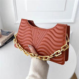 Rhombus Women's PU Leather Shoulder Bag Handbags