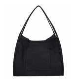 Canvas Women's Large Tote Bag Bucket Shoulder Bags Lady Leather M
