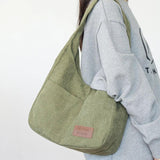 Large Capacity Canvas Handbag Women Shoulder Messenger Bag Female Handbag
