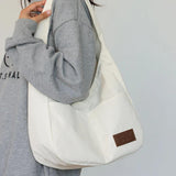 Large Capacity Canvas Handbag Women Shoulder Messenger Bag Female Handbag