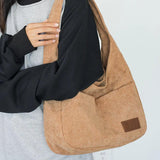 Large Capacity Canvas Handbag Women Shoulder Messenger Bag Female Handbag