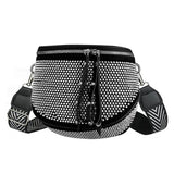 Fashionable Chest Bag Wide Shoulder Strap Personalized Messenger Bag