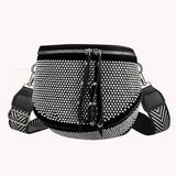 Fashionable Chest Bag Wide Shoulder Strap Personalized Messenger Bag