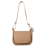 Solid Pu Leather Women Shoulder Bag Flap Female Crossbody Bags