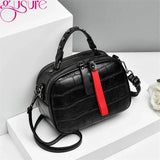 One-shoulder Leather Handbags Small Crossbody Messenger Bags