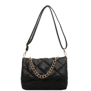Chain Shoulder Bag High Quality Soft Leather Crossbody Bag for Women