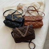 Chain Shoulder Bag High Quality Soft Leather Crossbody Bag for Women