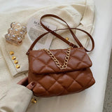 Chain Shoulder Bag High Quality Soft Leather Crossbody Bag for Women