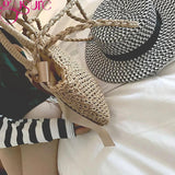 Bohemian Straw Beach Handbag Summer Shoulder Bag