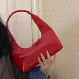Xiuya Vintage Handbags for Women Autumn Underarm Shoulder Bag