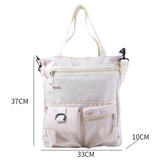 Fashionable Students Shoulder Bag Large Capacity Waterproof Handbag