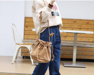 Boho Small String Purse Female Casual Mini Crossbody Bag