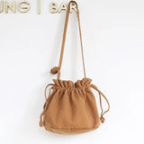 Boho Small String Purse Female Casual Mini Crossbody Bag