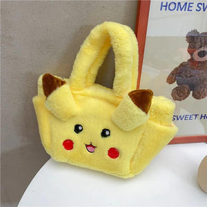 Faux Fur Winter Tote Bag for Women