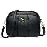 Messenger Handbags Soft Leather Casual Boston Tote