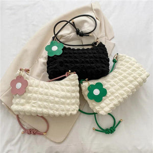 Summer Shoulder Bag Female Bubble Armpit Bag Casual Handbag