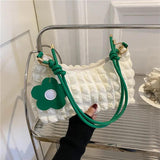 Summer Shoulder Bag Female Bubble Armpit Bag Casual Handbag