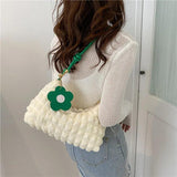 Summer Shoulder Bag Female Bubble Armpit Bag Casual Handbag