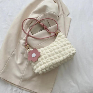 Summer Shoulder Bag Female Bubble Armpit Bag Casual Handbag