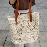 Sweet Lace Hollow Out Ladies Handbags Shoulder Bags Women School Bags