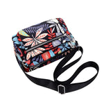 Women's Flower Cloth Bag One-shoulder Large-capacity Backpack