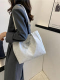 Large Capacity Tote Shoulder Bags for Women Printing Handbag
