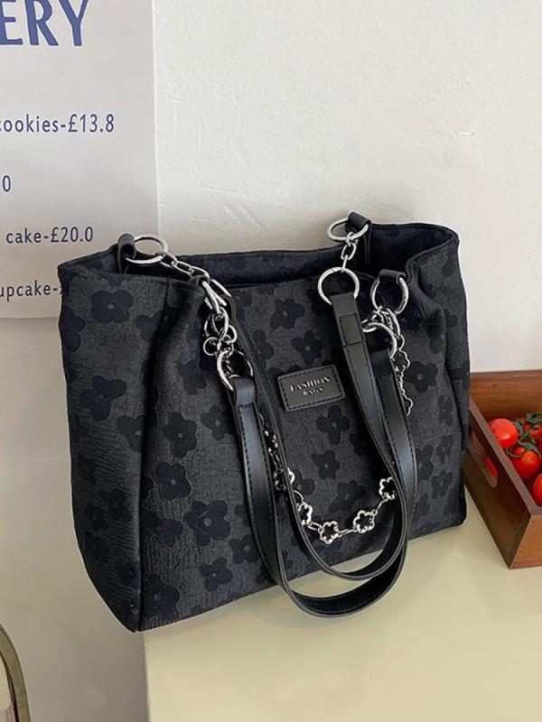 Large Capacity Tote Shoulder Bags for Women Printing Handbag