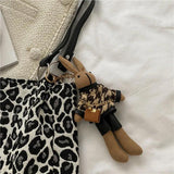 Leopard Shoulder Bag Women Handbags Small OL Style Bolso